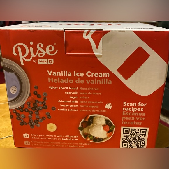 NWT Rise by Dash Personal Ice Cream Maker - Picture 6 of 12